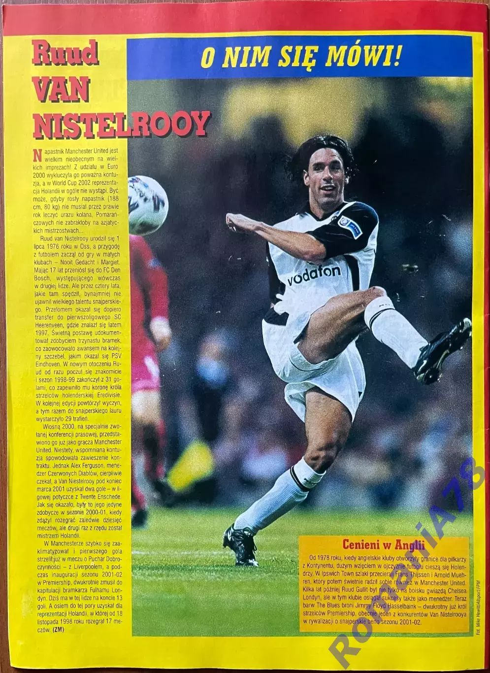 Журнал. ФутболPilka Nozna N2/ 2002.Постер Німеччина. 2