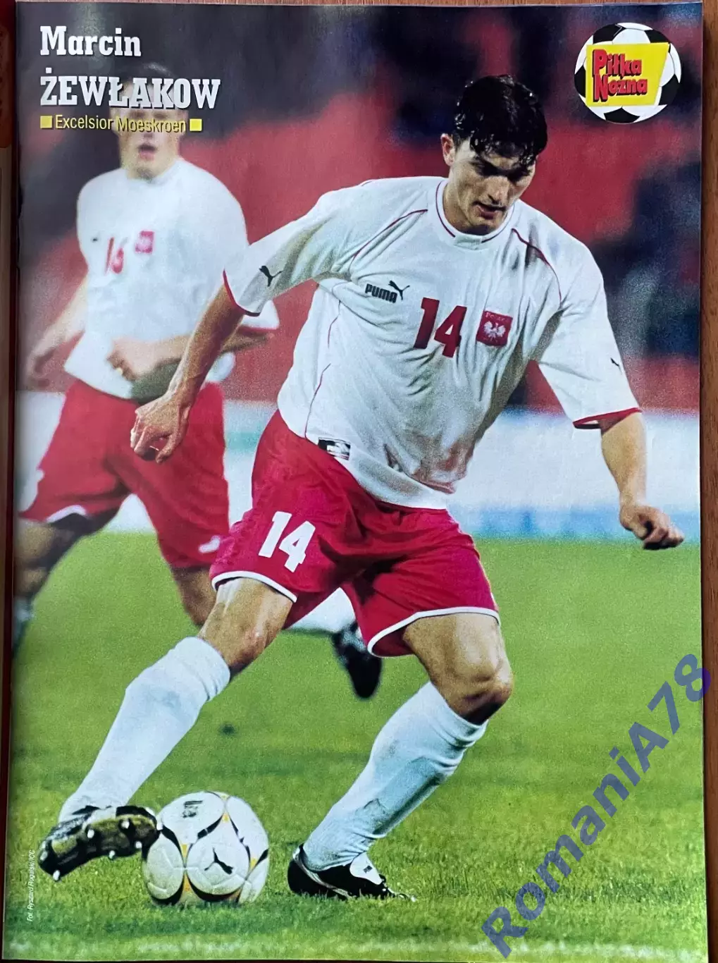 Журнал. ФутболPilka Nozna N3/ 2002.Постер США. 3