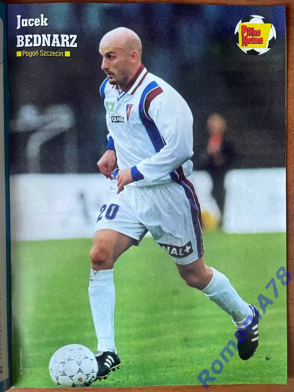 Журнал. ФутболPilka Nozna N5/ 2002.Постер Фіорентіна. 4