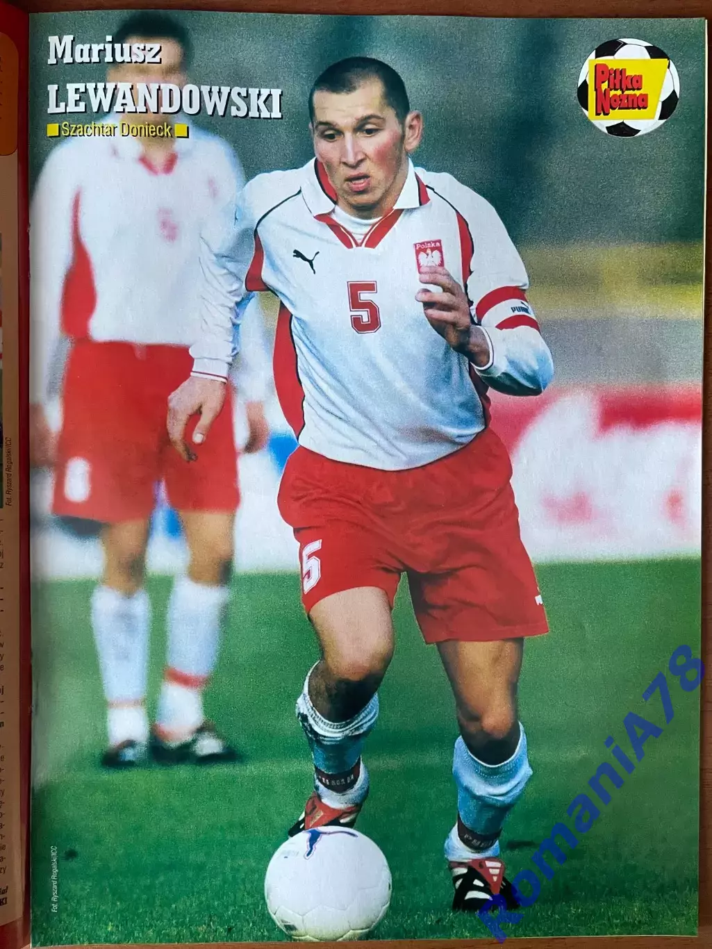 Журнал. ФутболPilka Nozna N6/ 2002.Постер Туреччина. 2