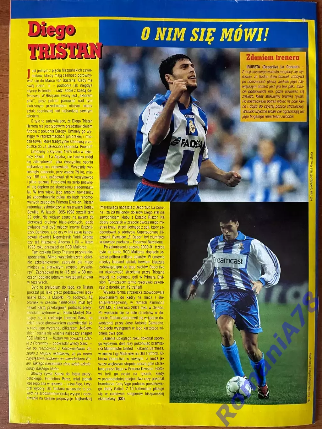 Журнал. ФутболPilka Nozna N7/ 2002.Постер Бельгія,Швеція. 4