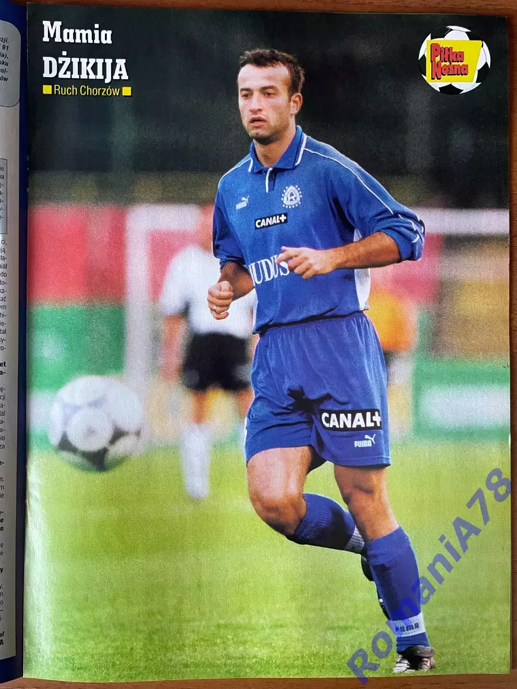 Журнал. ФутболPilka Nozna N8/ 2002.Постер Сенегал,Словенія.. 4