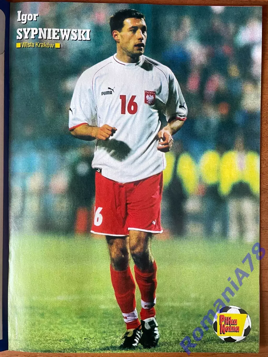 Журнал. Футбол PilkaNozna N11/ 2002.Постер Англія,Вісла. 4