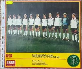 Постер из журнала Stadion/Стадион..ФРН