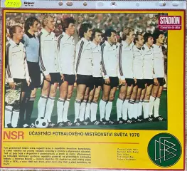 Футбол.Постер з журналу Стадіон /Stadion Німеччина