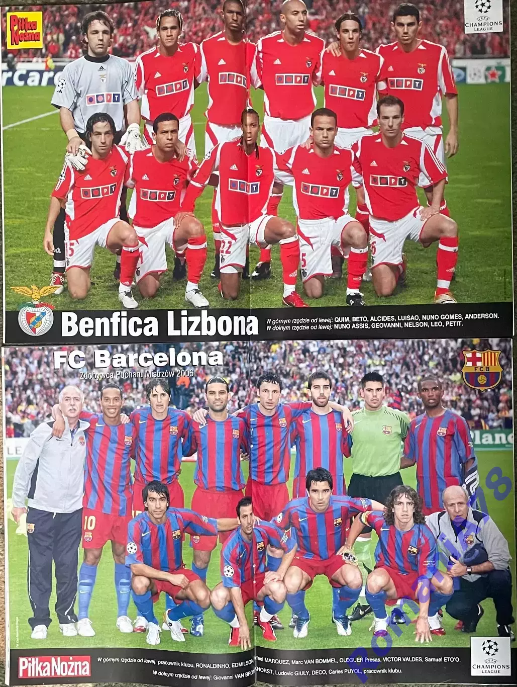 Журнал. Футбол Pilka Nozna N1-50.2002.Без номера 51-52 1