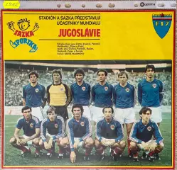 Постер из журнала Stadion/Стадион. Югославия.