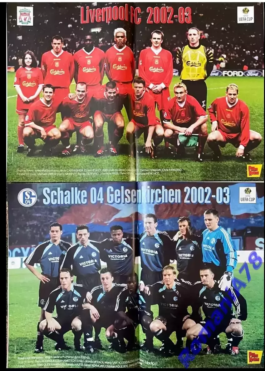 Журнал. Футбол Pilka Nozna N1-52 2002.Повний комплект. 1