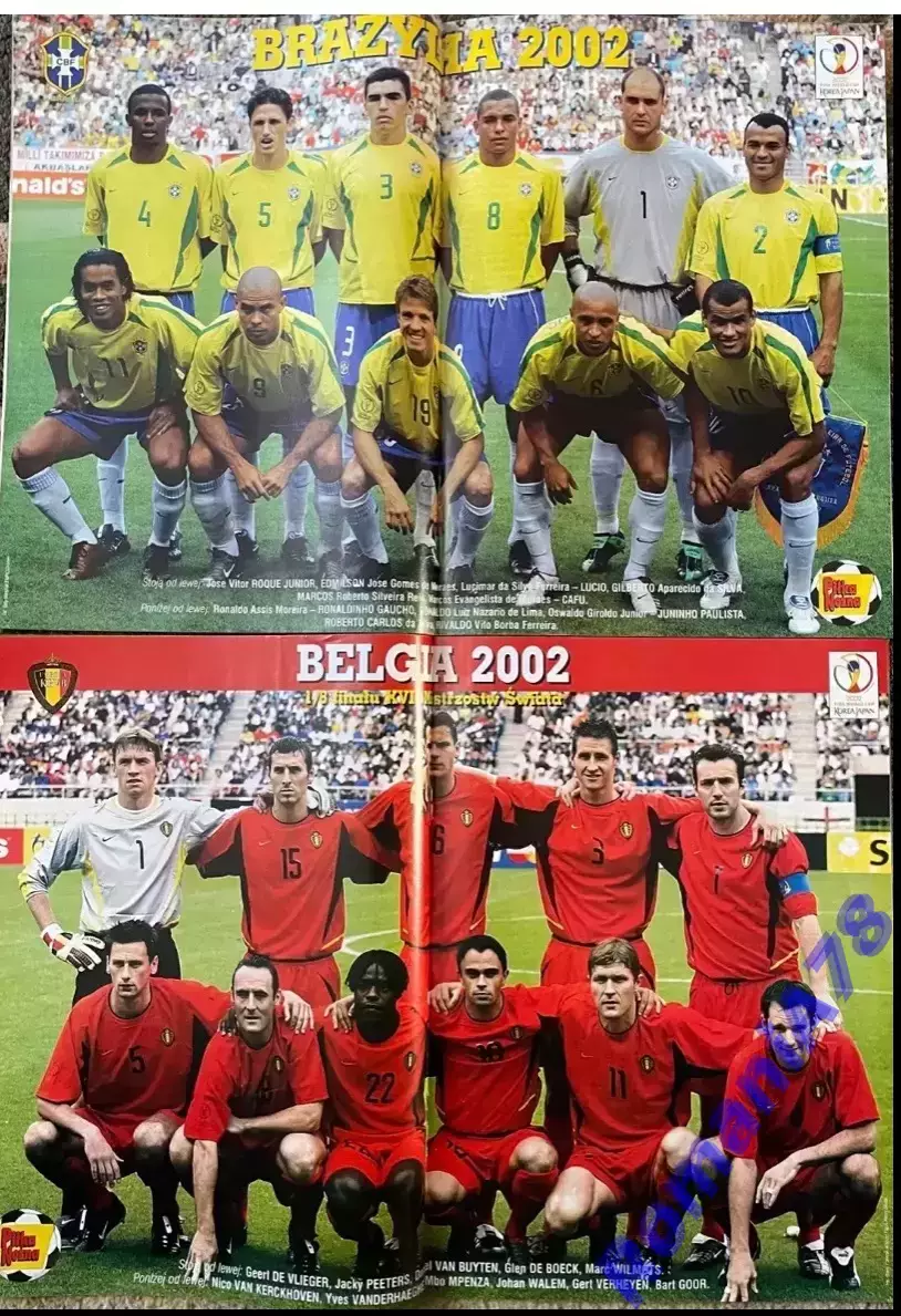 Журнал. Футбол Pilka Nozna N1-52 2002.Повний комплект. 5