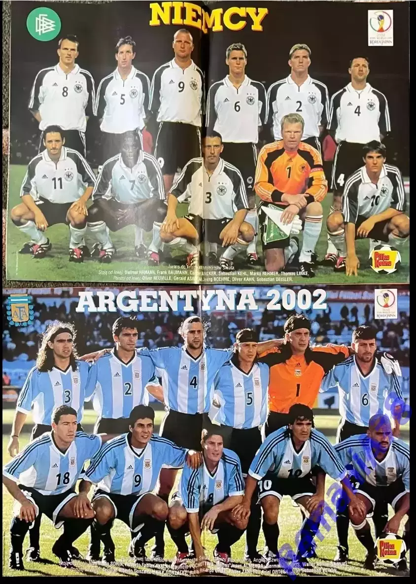 Журнал. Футбол Pilka Nozna N1-52 2002.Повний комплект. 7