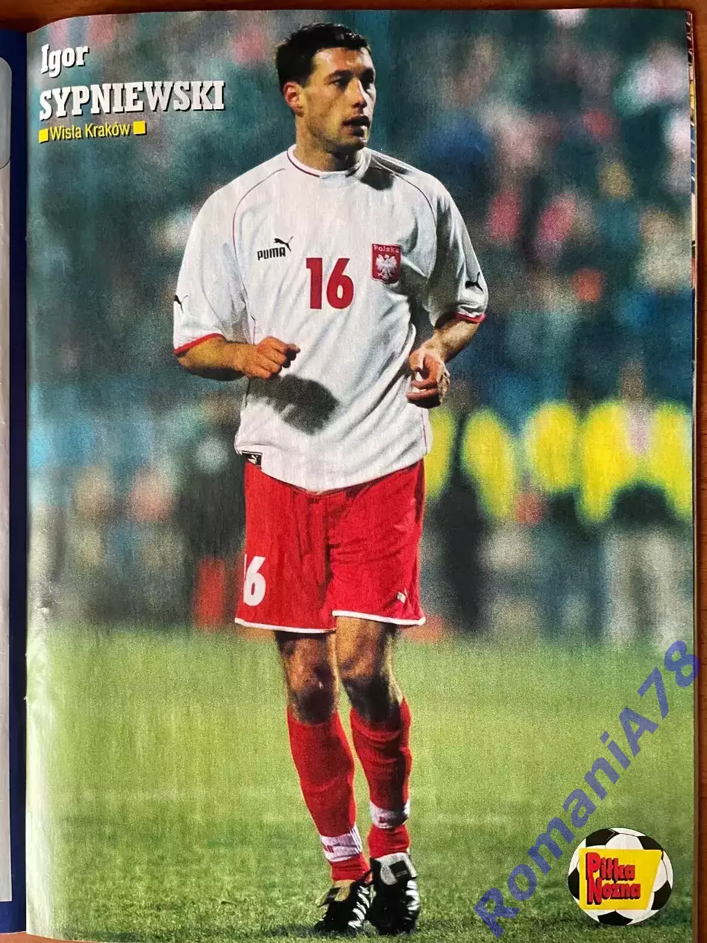 Журнал. Футбол Pilka Nozna N11/ 2002.Постер Англія 4