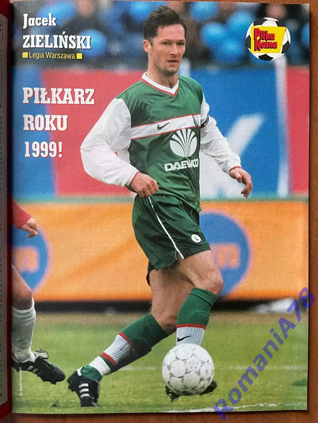 Журнал. Футбол Pilka Nozna N51-52/1999 Постер Лято,Марадона 3