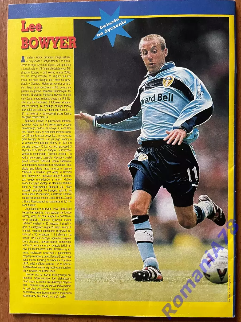 Журнал. Футбол Pilka Nozna N49/1999 Постер Франція 2