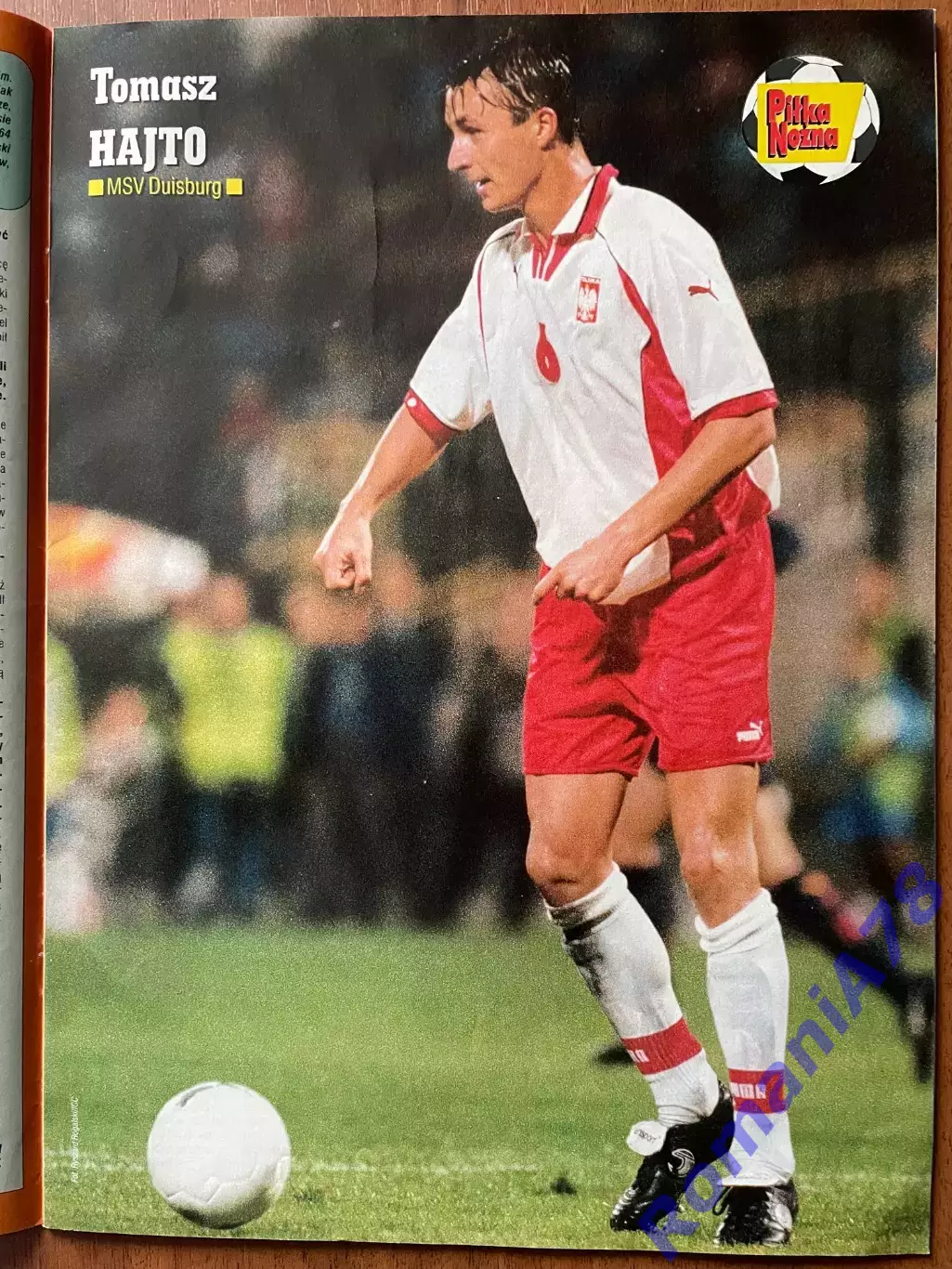 Журнал. Футбол Pilka Nozna N49/1999 Постер Франція 3