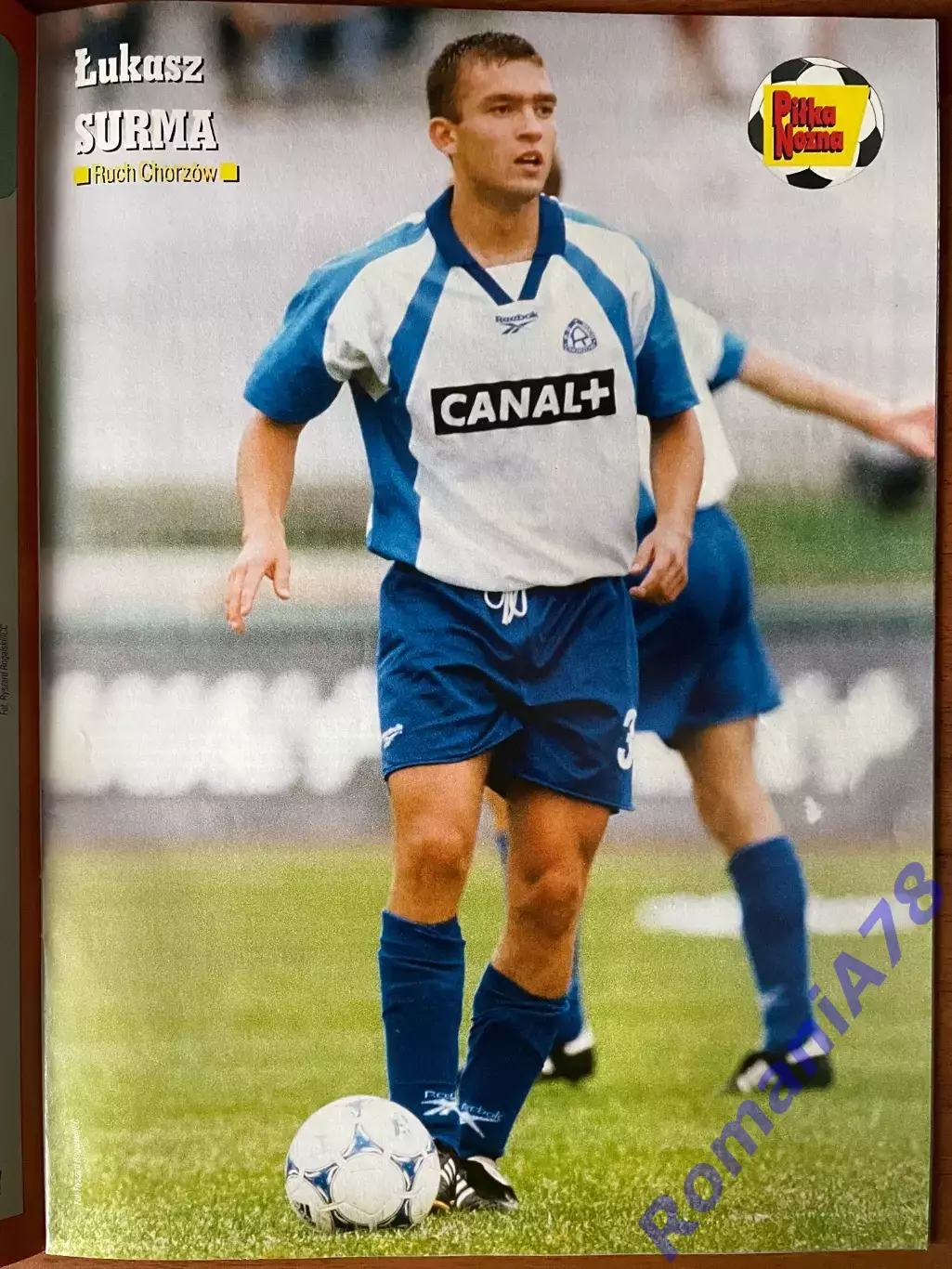 Журнал. Футбол Pilka Nozna N48/ 1999 Постер Челсі,Даль Томассон,Зе Роберто. 4