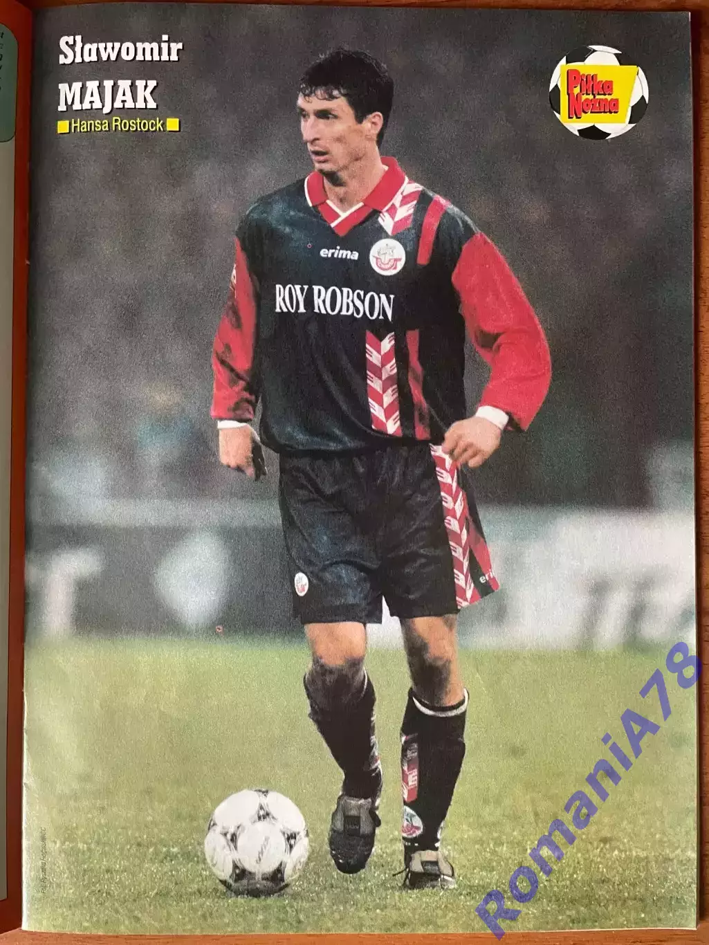 Журнал. Футбол Pilka Nozna N46/1999 Постер Рух,Барселона,Бразилія 4