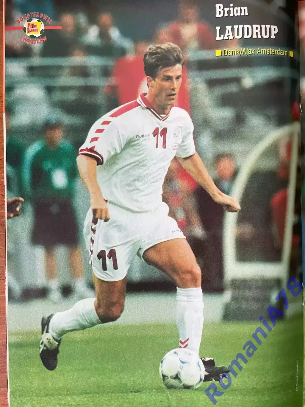 Журнал. Футбол Pilka Nozna N43/1999 Постер Відзев,Лаудруп,Меллер. 3