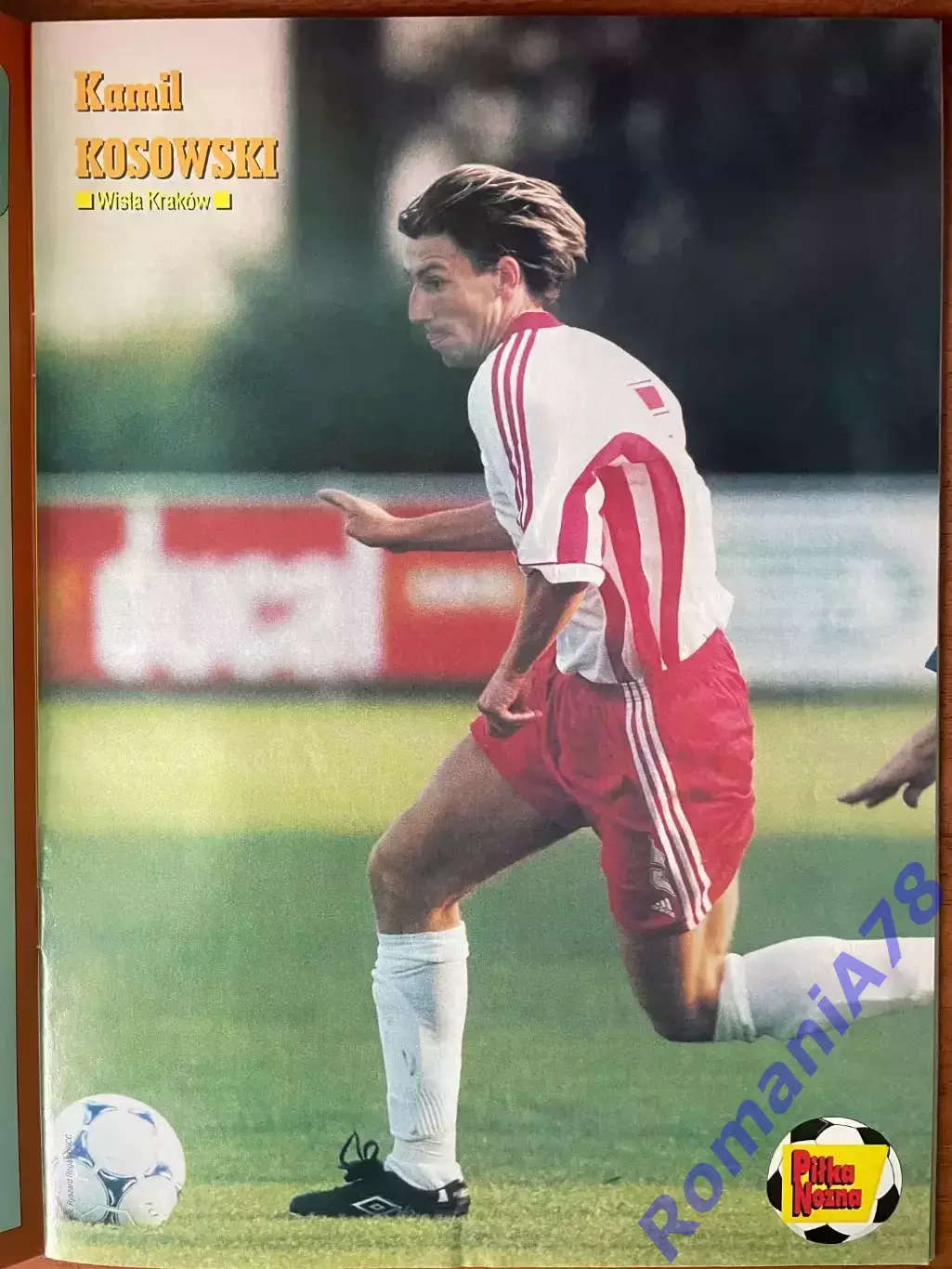 Журнал. Футбол Pilka Nozna N43/1999 Постер Відзев,Лаудруп,Меллер. 4