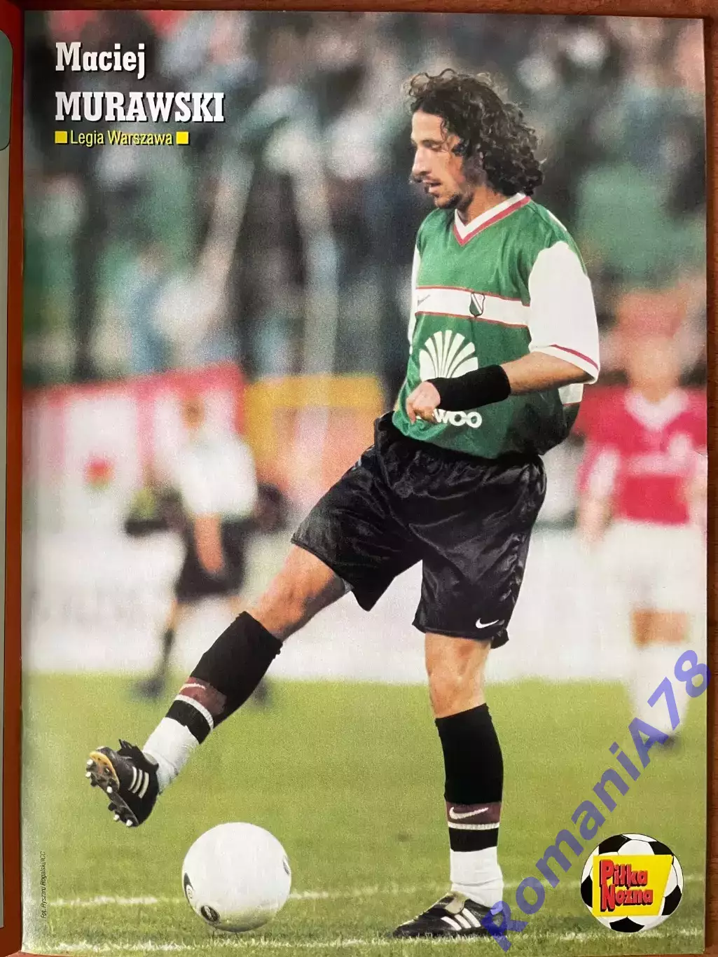 Журнал. Футбол Pilka Nozna N42/1999.Постер Люндберг,Нойвілл,Міку. 3