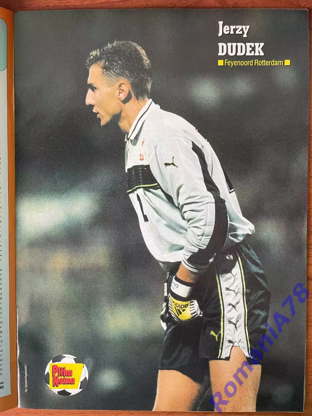 Журнал. Футбол Pilka Nozna N36/1999 Постер Фіорентіна,Дудек. 4