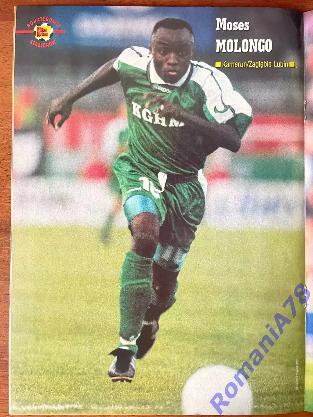 Журнал. ФутболPilka Nozna N34/1999 Постер Металургс,Невілл,Вальдох,Молонго 3