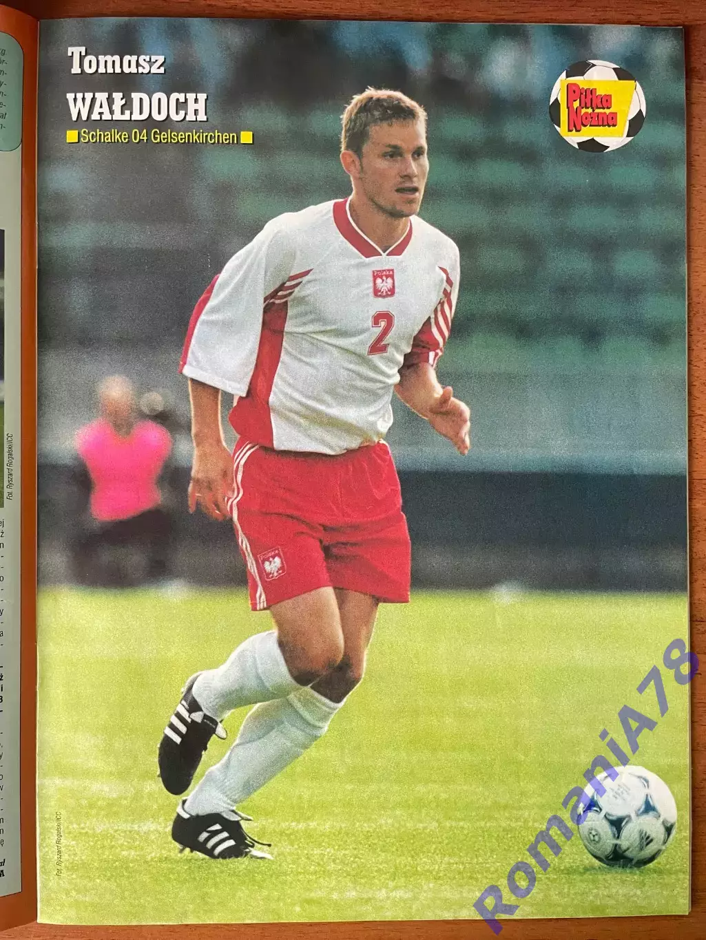 Журнал. ФутболPilka Nozna N34/1999 Постер Металургс,Невілл,Вальдох,Молонго 4