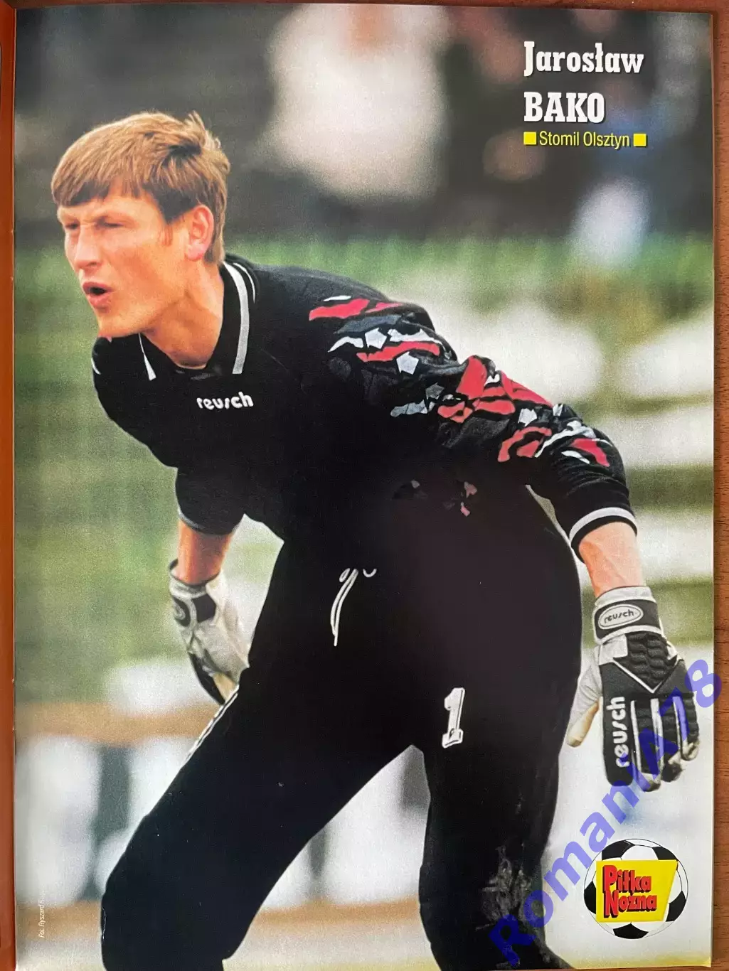 Журнал. Футбол Pilka Nozna N32/1999 Постер Легія,Бусуттіл, Бако,Коку 3