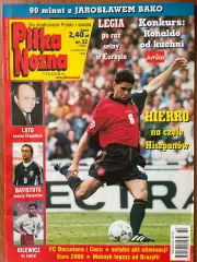 Журнал. Футбол Pilka Nozna N32/1999 Постер Легія,Бусуттіл, Бако,Коку
