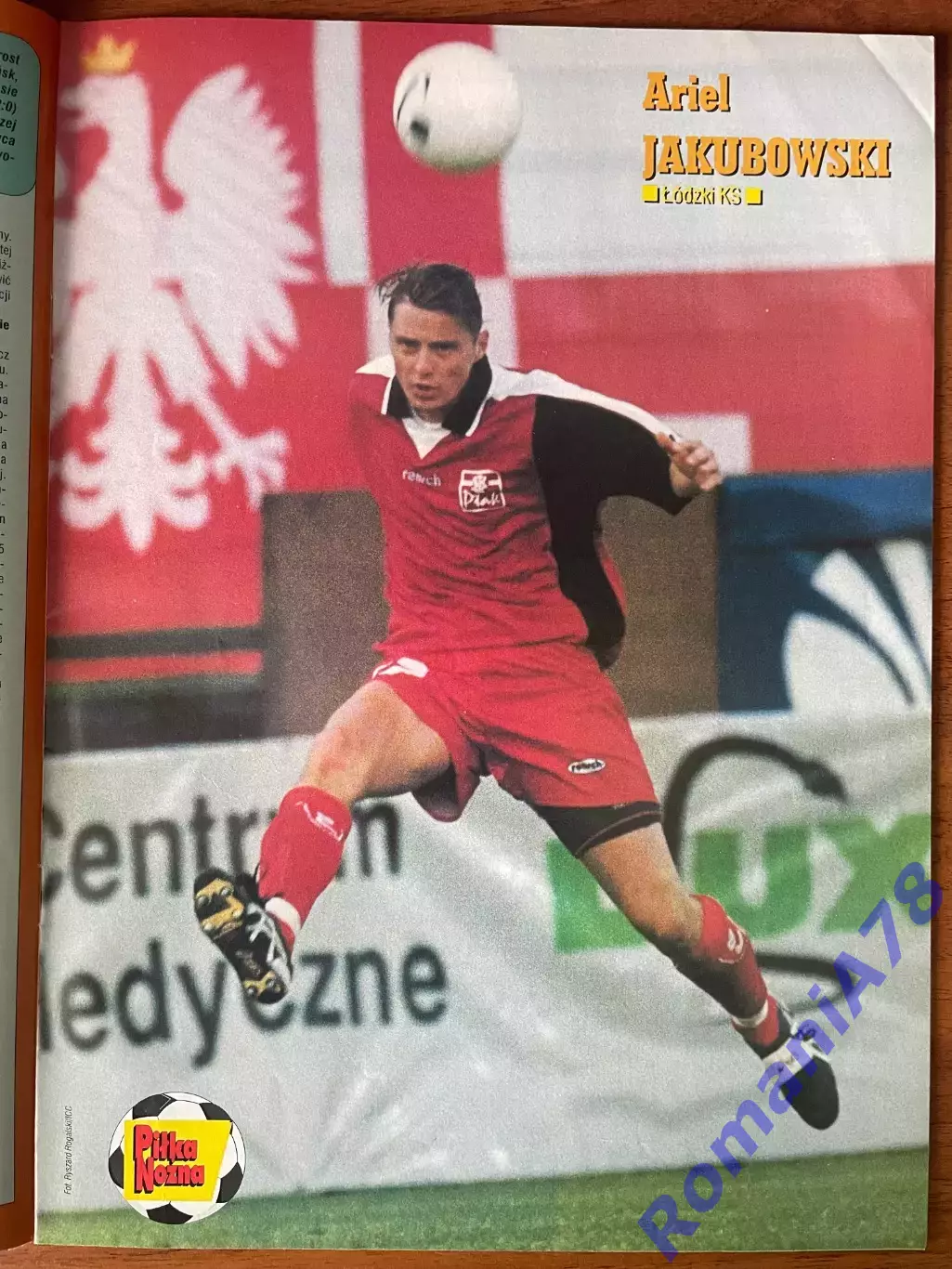 Журнал. Футбол Pilka Nozna N31/1999 Постер Мальта,Рух,Ковач,Якубовскі. 4