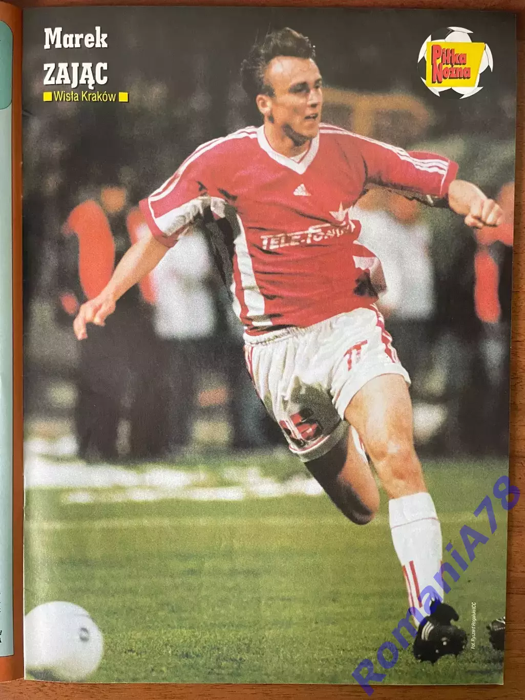 Журнал. Футбол Pilka Nozna N27/ 1999 Постер Бордо,Польща. 4