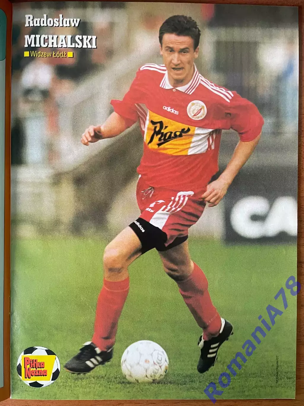 Журнал. Футбол Pilka Nozna N26/1999 Постер Баварія,Петрохемія,Кьюел,Міхалскі 4