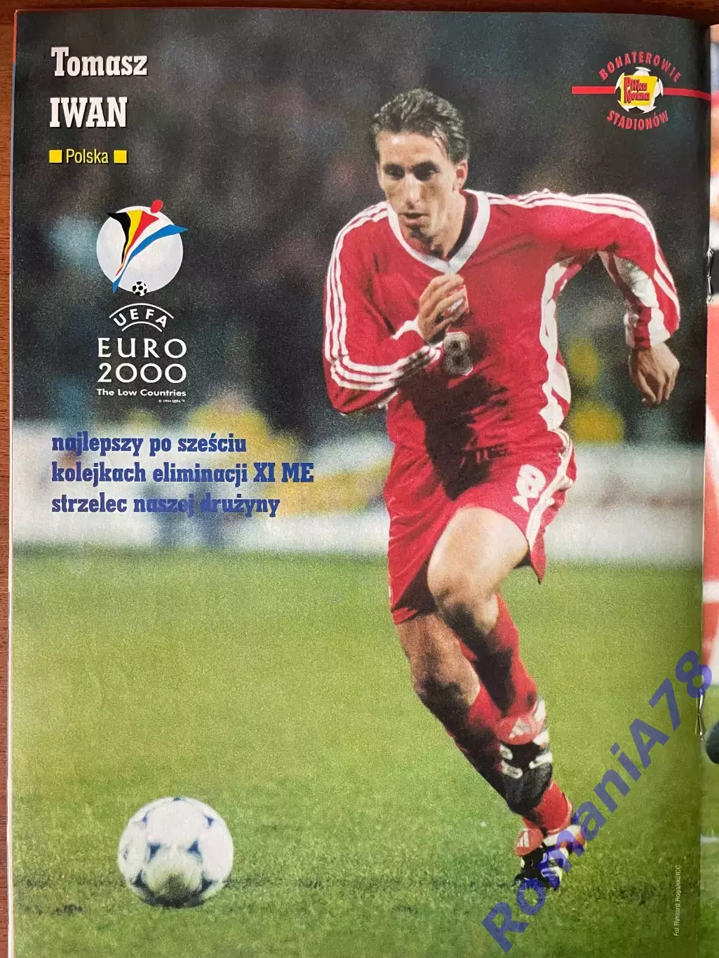 Журнал. Футбол Pilka Nozna N25/1999 Постер Аміка,Клінсманн,Іван. 3