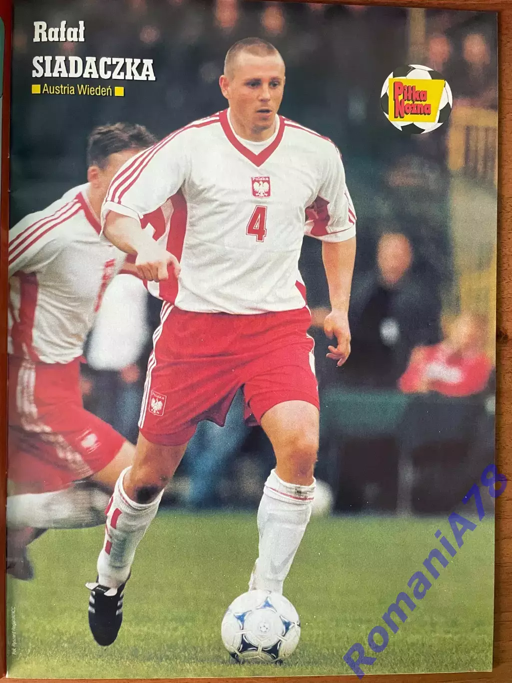 Журнал. Футбол Pilka Nozna N25/1999 Постер Аміка,Клінсманн,Іван. 4