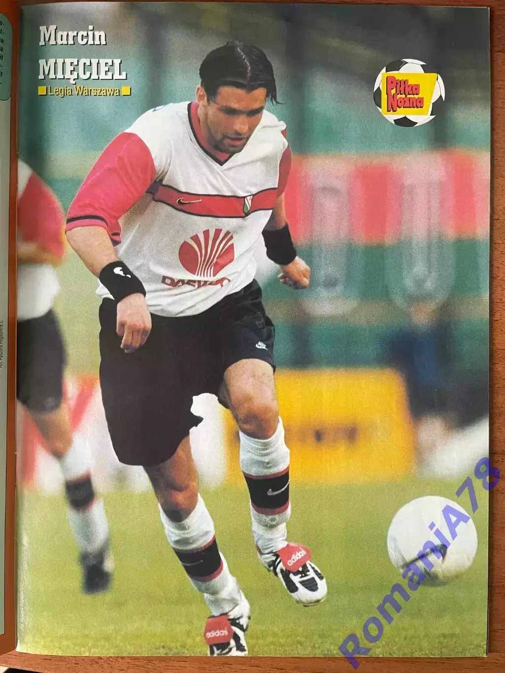 Журнал. Футбол Pilka Nozna N24/1999 Постер Марсель,Жинола 4