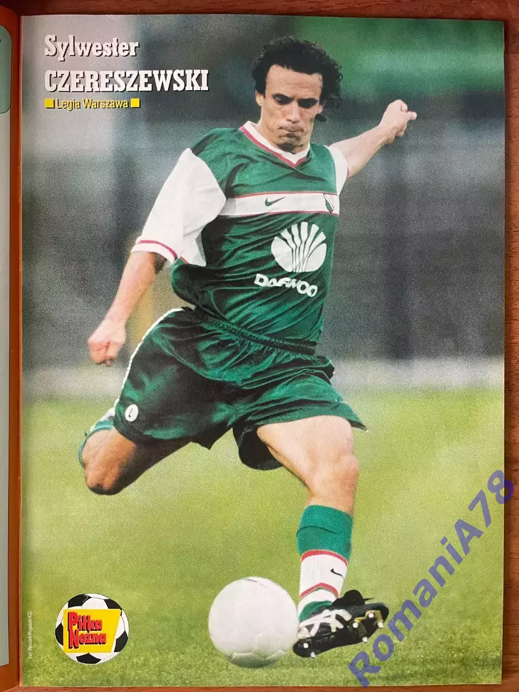 Журнал. Футбол Pilka Nozna N22/1999 Постер ЧерешевскіАморозо,Цитко, 3