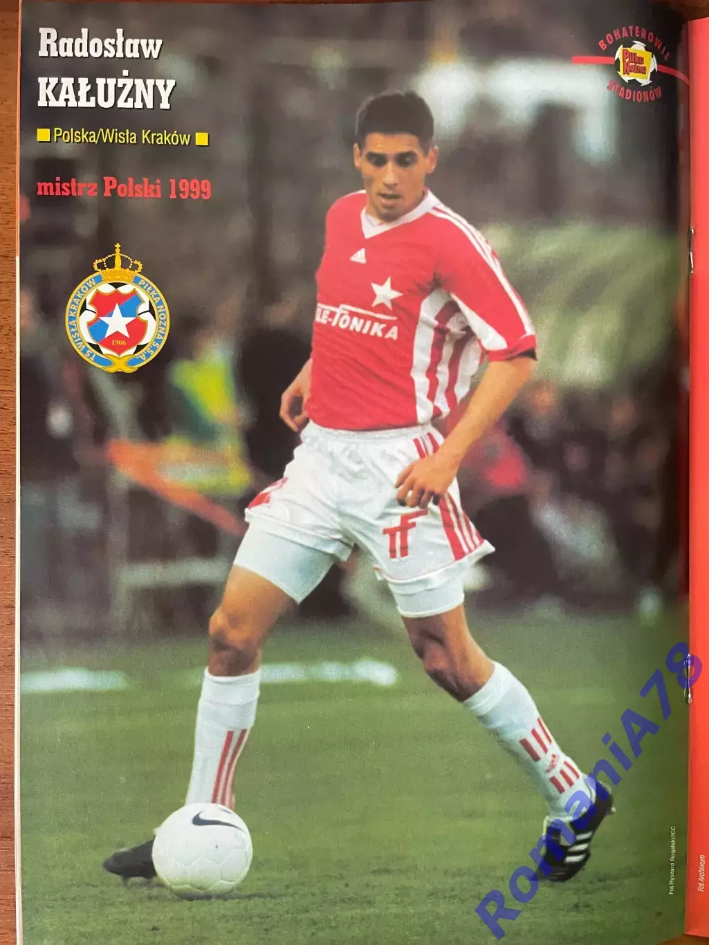 Журнал. Футбол Pilka Nozna N21/1999 Постер Чикаго,Буффон, Маттеус,Вроблевскі 4