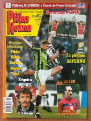 Журнал. Футбол Pilka Nozna N19/1999 ПостерПольща,Коллер,Літманен Вісла,Гловацкі.