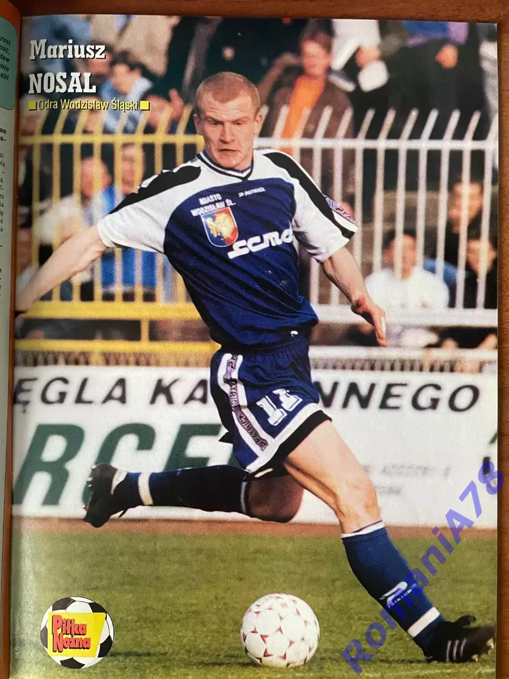 Журнал. Футбол Pilka Nozna N18/1999 Постер Манчестер,Бенфіка,Чехія,Роналдо. 5