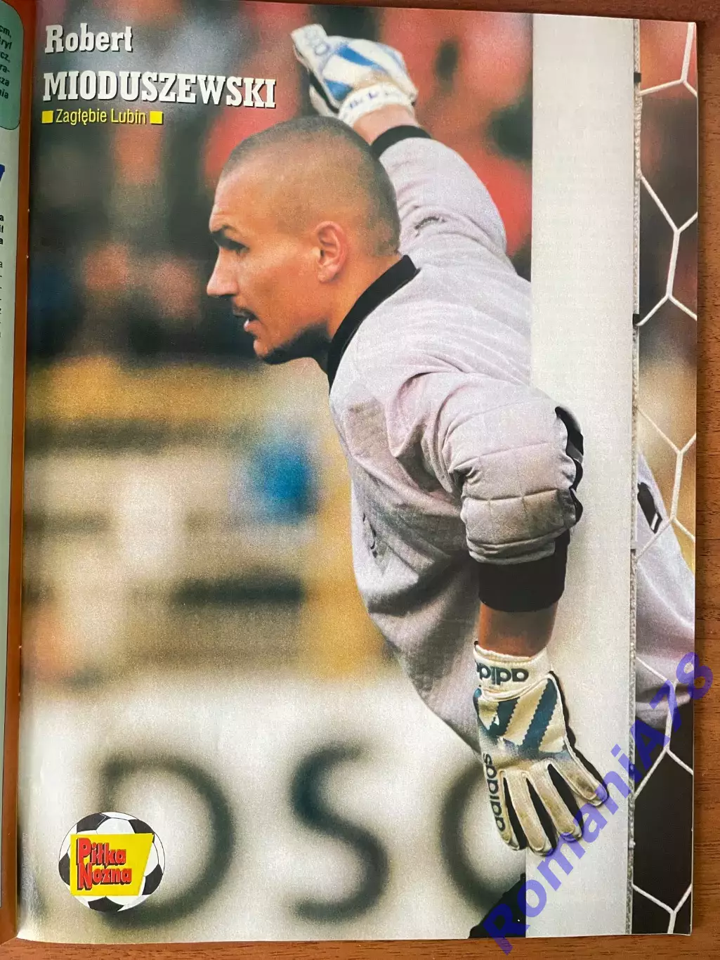 Журнал. Футбол Pilka Nozna N17/1999 Постер Ван Ністелрой,Дельвеккіо,Лампард. 6