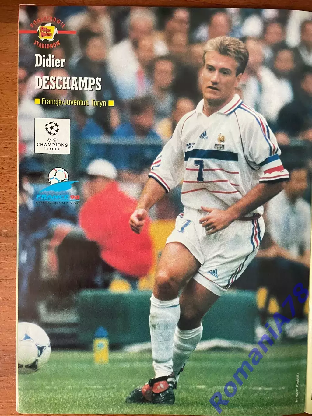 Журнал. Футбол Pilka Nozna N16/1999 Постер Динамо,Парма,Дешамп. 3