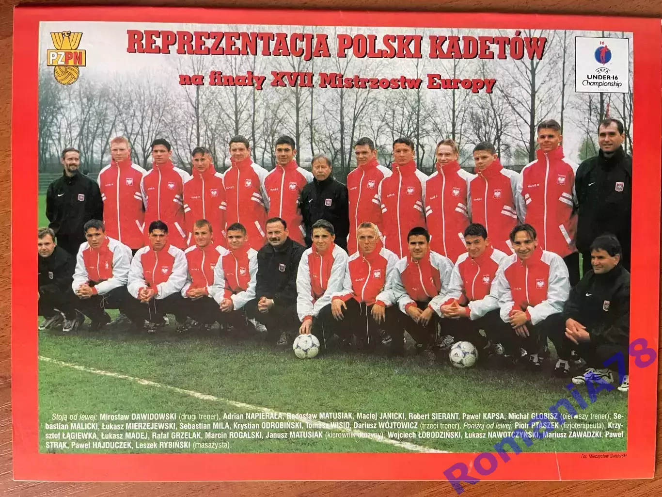 Журнал. Футбол Pilka Nozna N16/1999 Постер Динамо,Парма,Дешамп. 4
