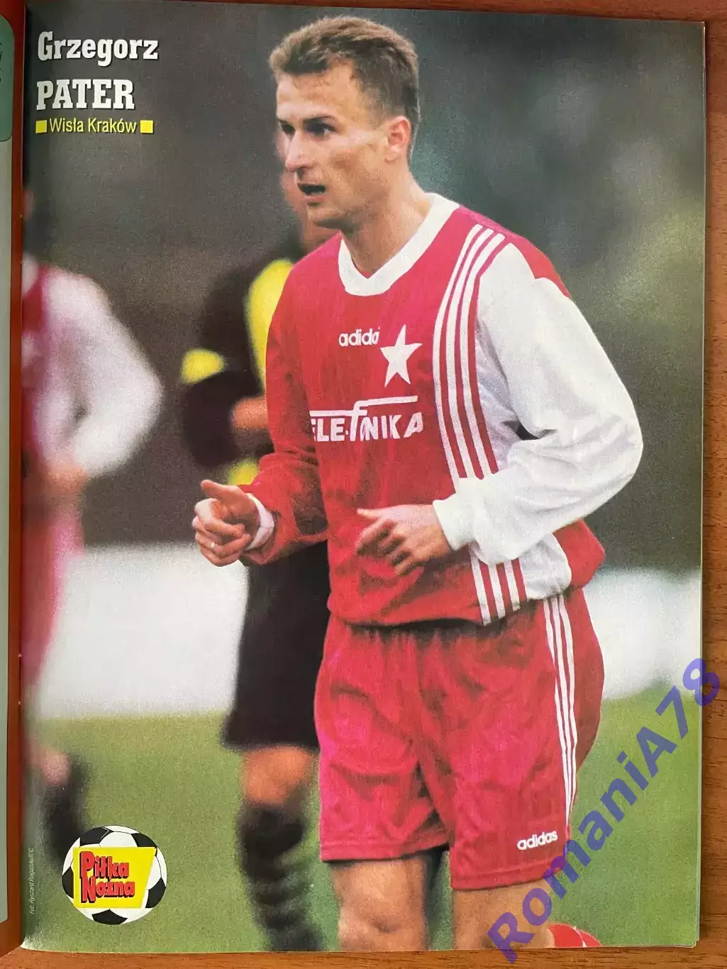 Журнал. Футбол Pilka Nozna N15/1999 Постер Пойет,Кан,Агілера,Поборскі. 5