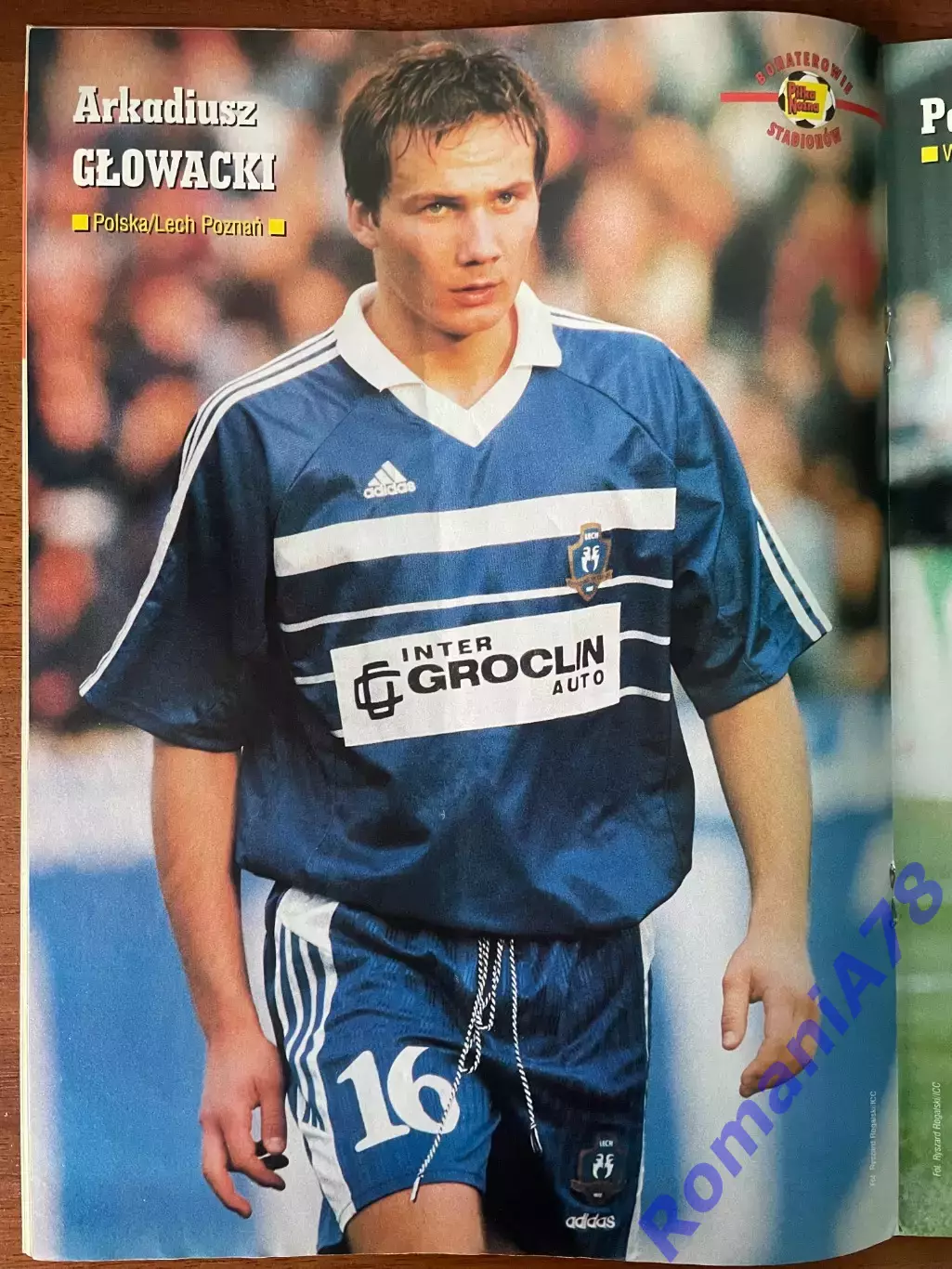 Журнал. Футбол Pilka Nozna N10/1999 Постер Мальдіні,Недвед.. 4