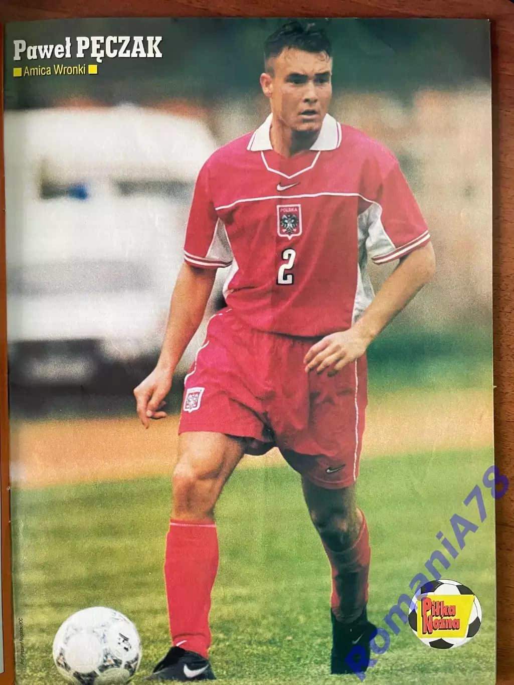 Журнал. Футбол Pilka Nozna N10/1999 Постер Мальдіні,Недвед.. 6