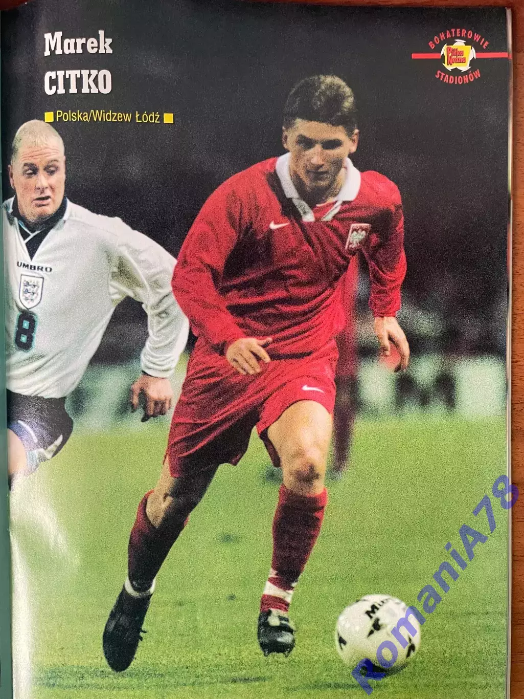 Журнал. Футбол Pilka Nozna N9/1999.Постер Коуту,Фергюссон,Даблін. 5