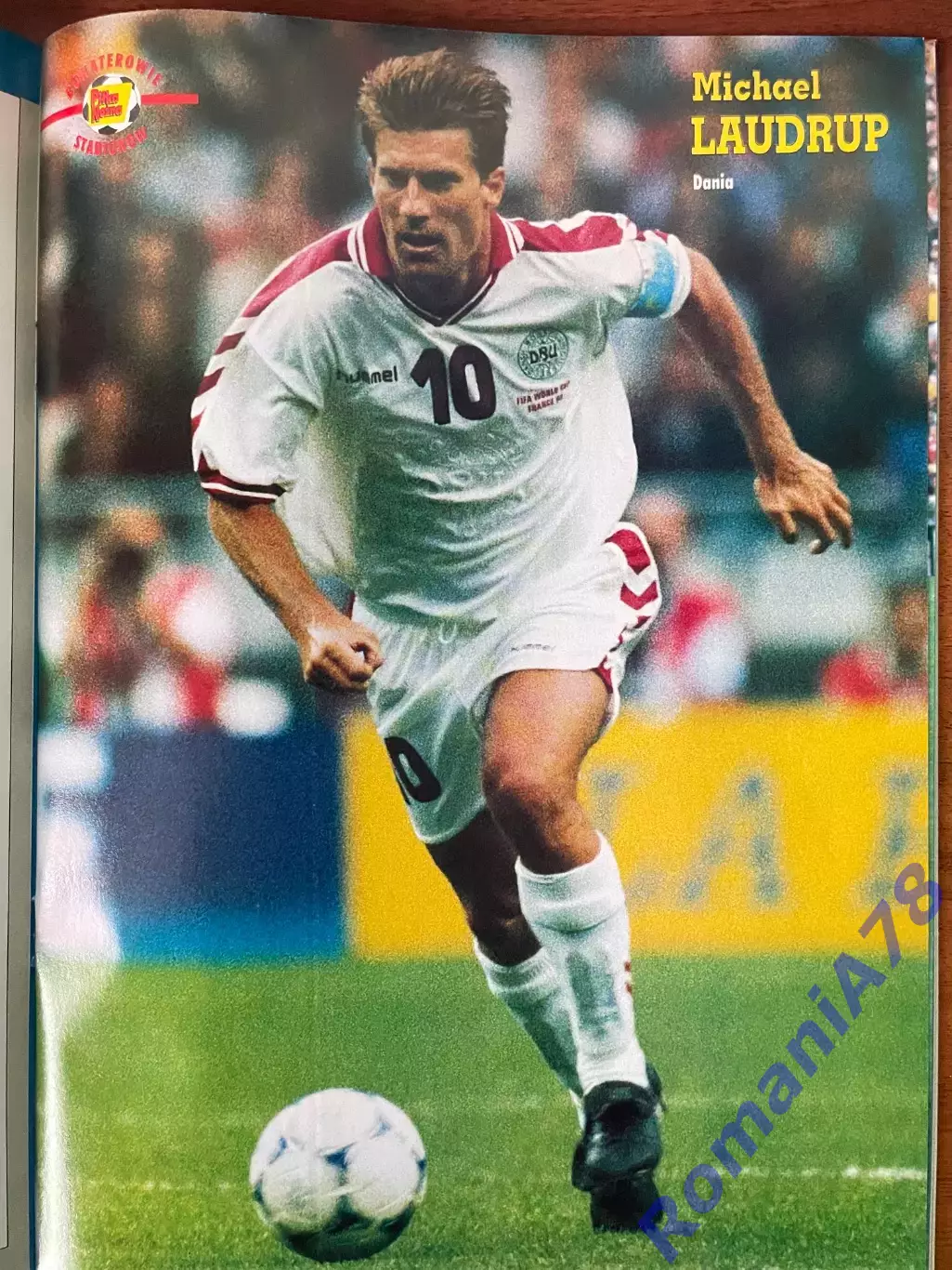 Журнал. Футбол Pilka Nozna N3/1999 Постер Норвегія,Лаудруп,Пальюка. 2