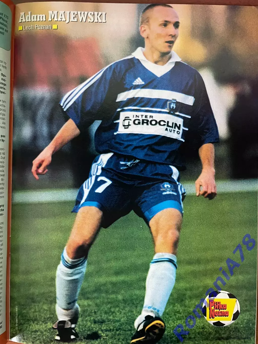 Журнал. Футбол Pilka Nozna N3/1999 Постер Норвегія,Лаудруп,Пальюка. 5