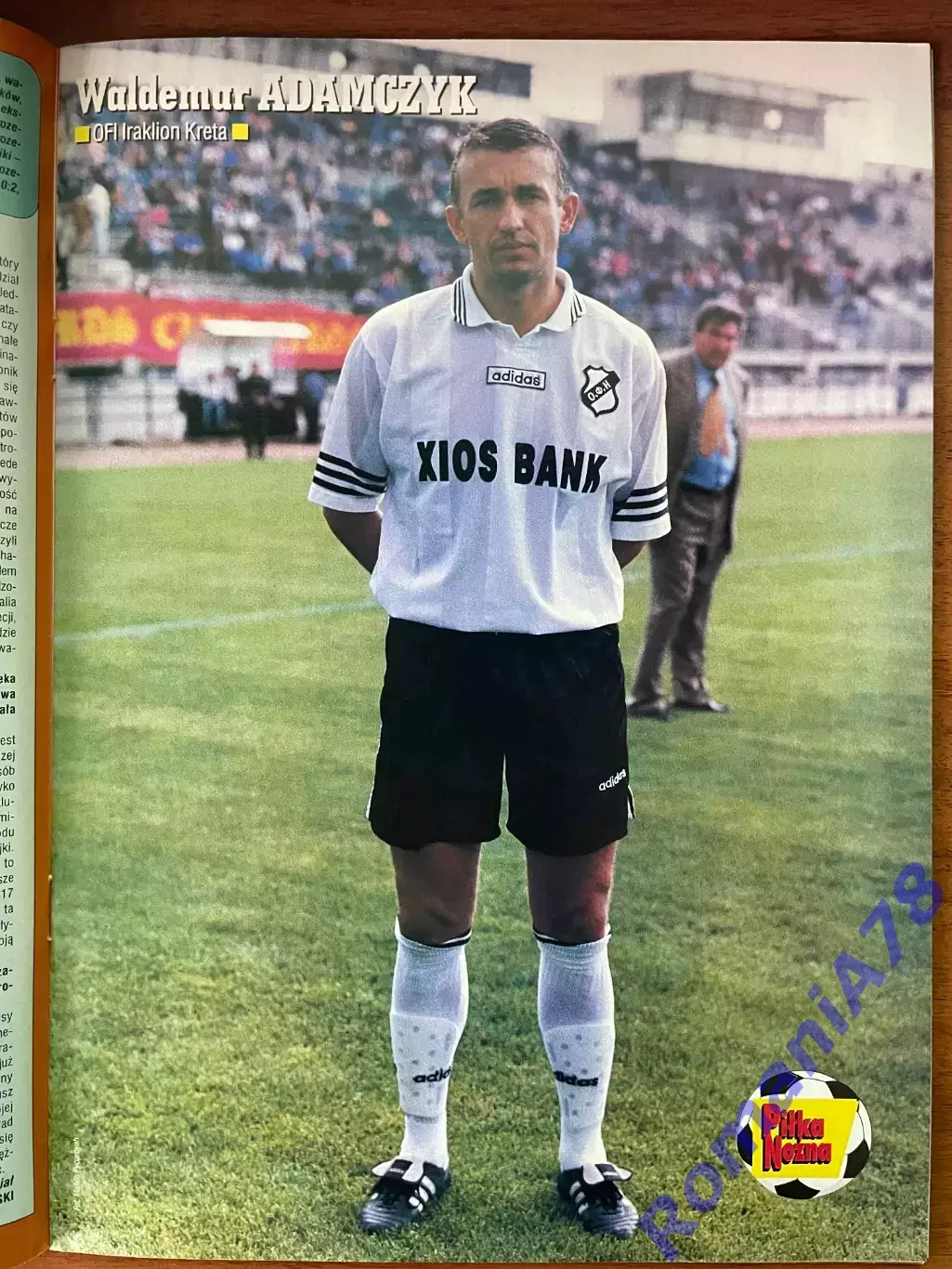 Журнал. Футбол Pilka Nozna N2/1999 Постер Байер,Бергомі 5