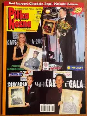 Журнал. Футбол Pilka Nozna N1/ 2002.Постер Португалія