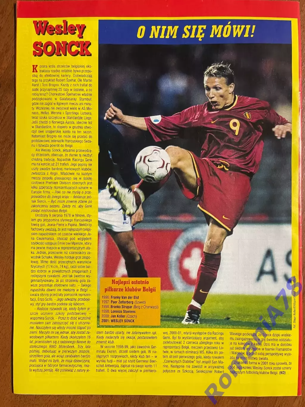 Журнал.Футбол Pilka Nozna N6/ 2002.Постер Туреччина. 2